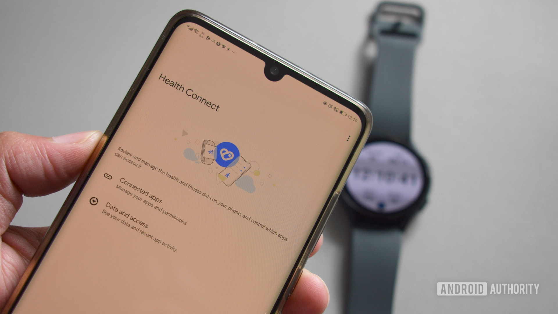 Google Health Connect与Galaxy Watch 4
