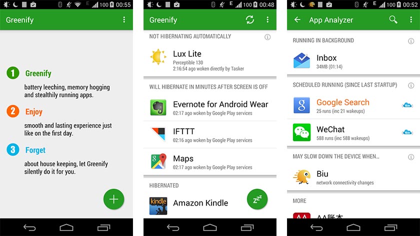 Greenify Android的最佳任务管理器应用程序bob体育提现