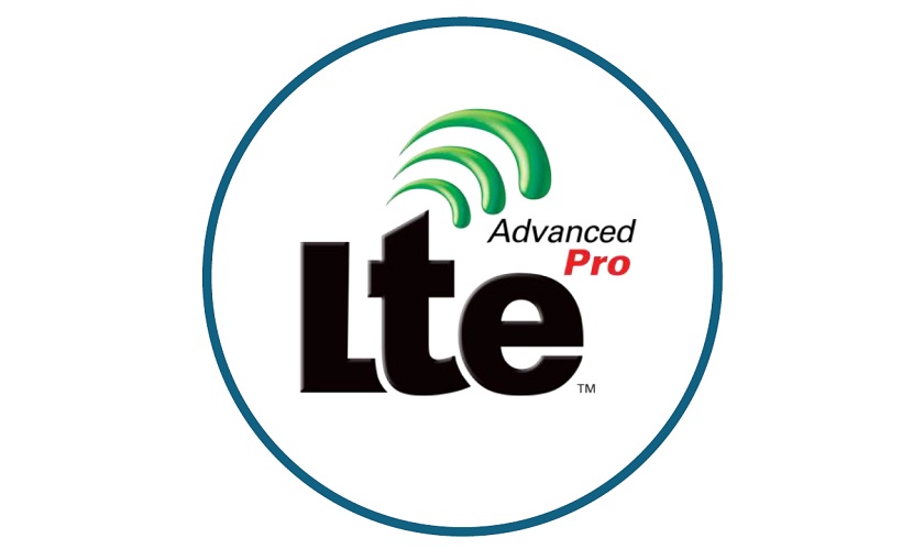 LTE高级PRO徽标