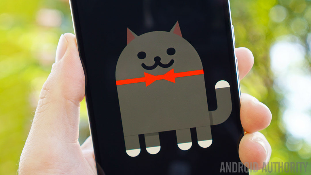 bob体育提现Android 7.0 Nougat评论 - 复活节彩蛋Neko Cat