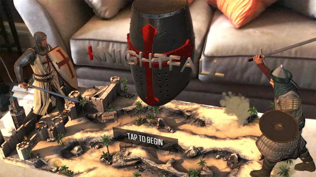 Knightfall AR-最佳增强现实游戏
