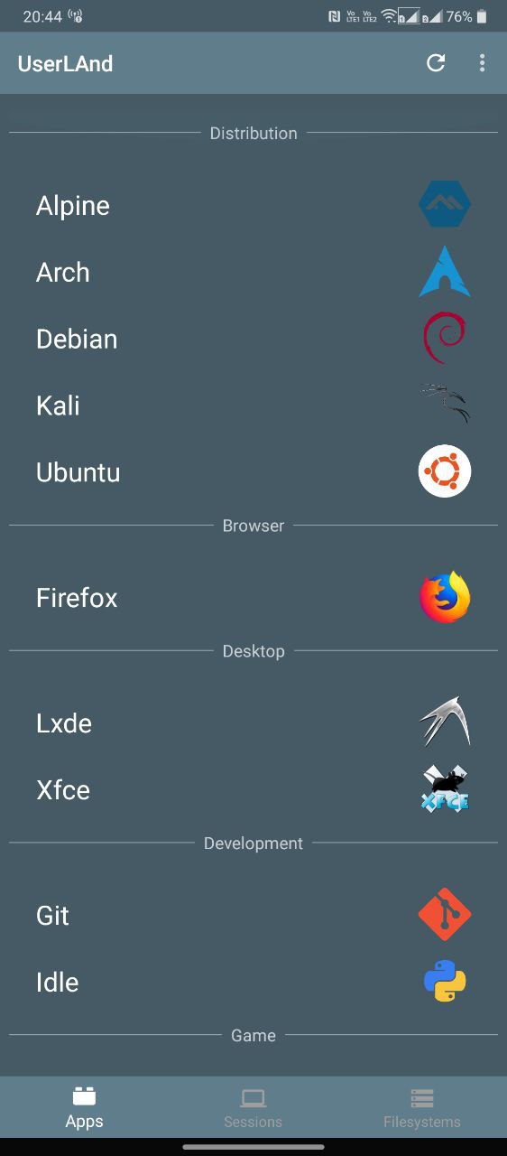 Userland Linux bob体育提现Android 1