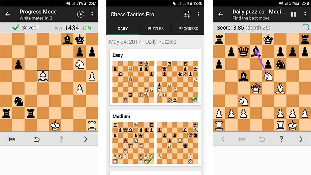 国际象棋战术专业 - 适用于Android的最佳国际象棋游戏bob体育提现