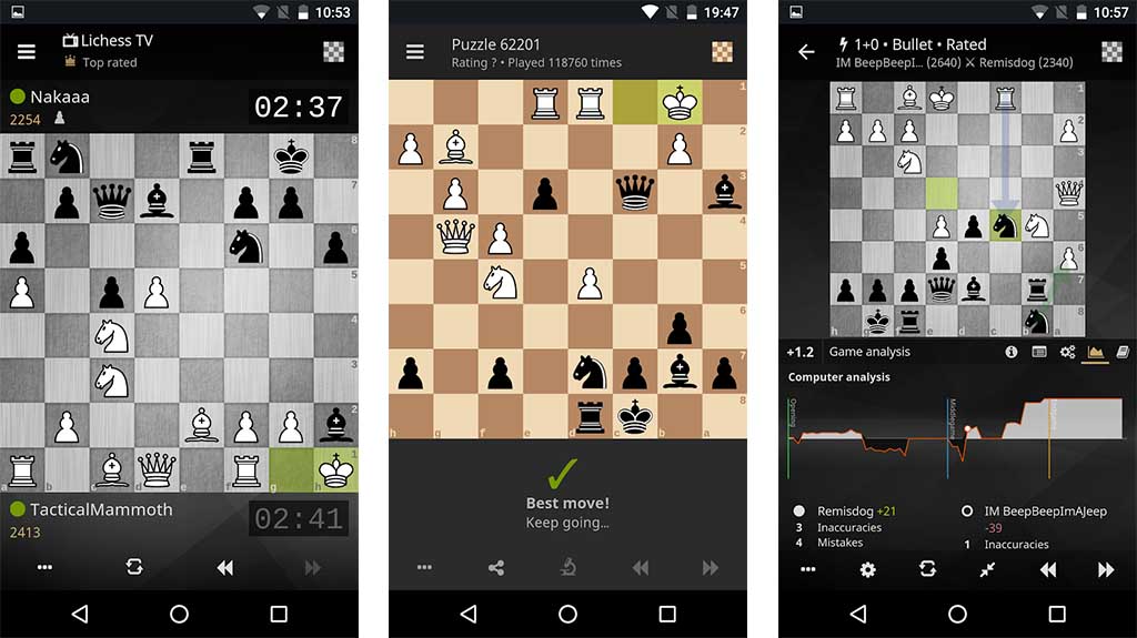 地衣 -  Android的最佳国际象棋游戏bob体育提现