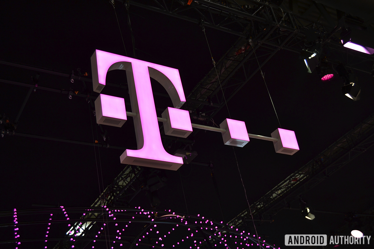 T-Mobile徽标。