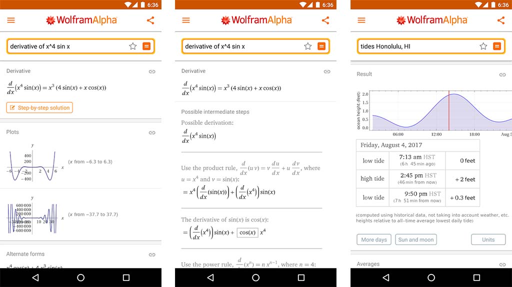 Wolfram Alpha是Android最好的学习应用程序之一bob体育提现