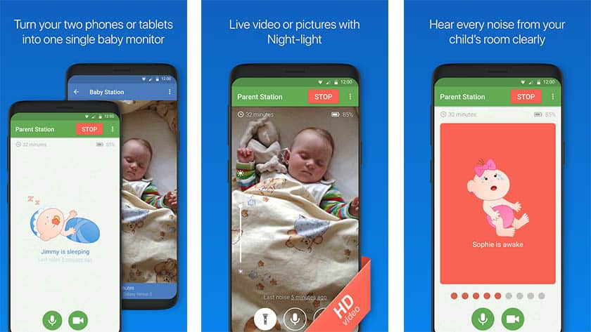 婴儿监视器3G Google Play屏幕截图
