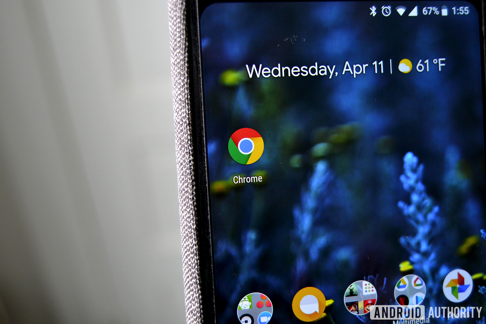 Google Chrome在Pixel 2 XL上。
