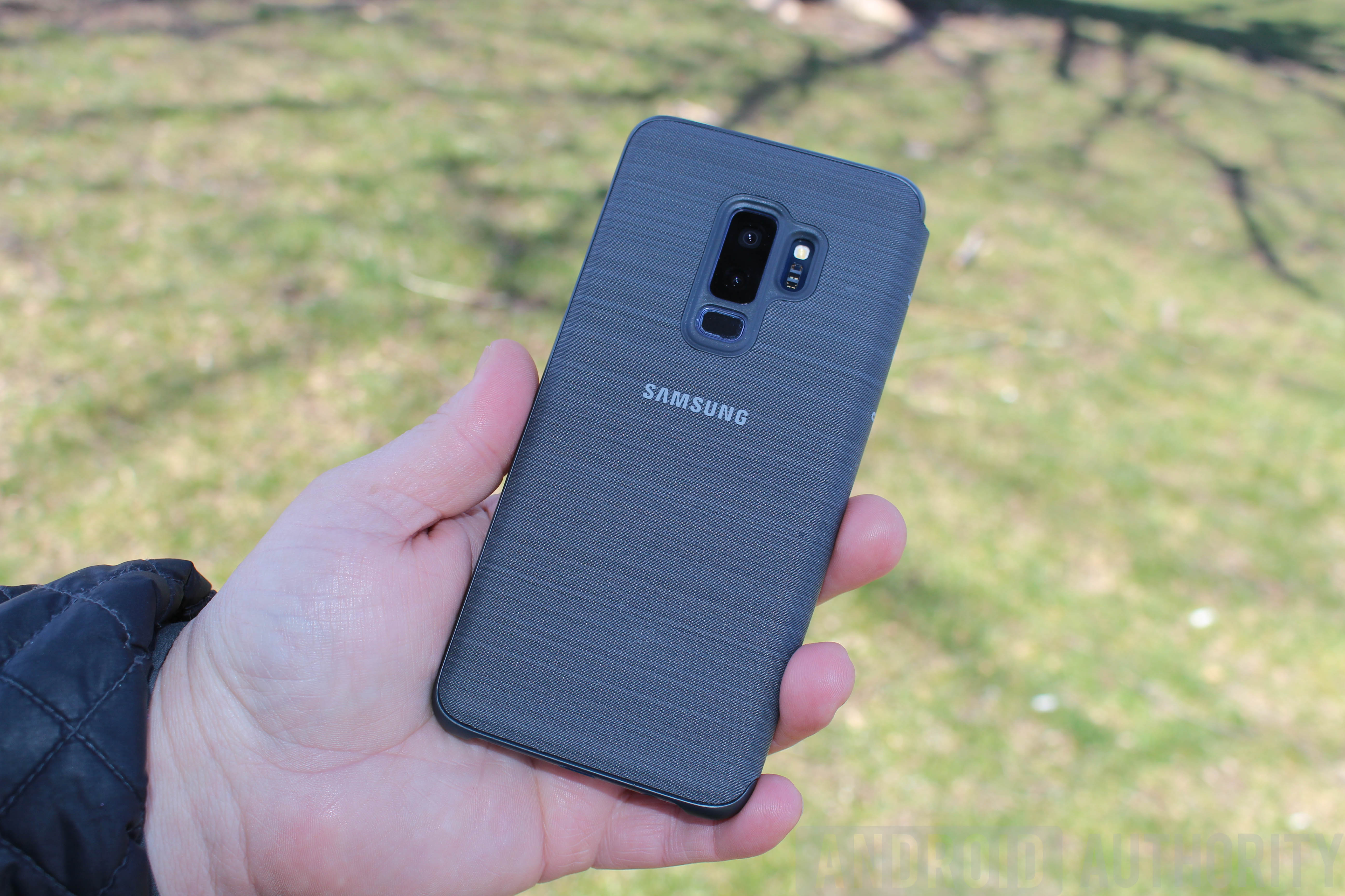 Galaxy S9 Plus Case- LED钱包盒