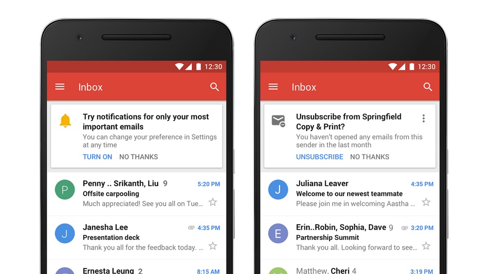 Google Gmail优先通知 - 新的Gmail
