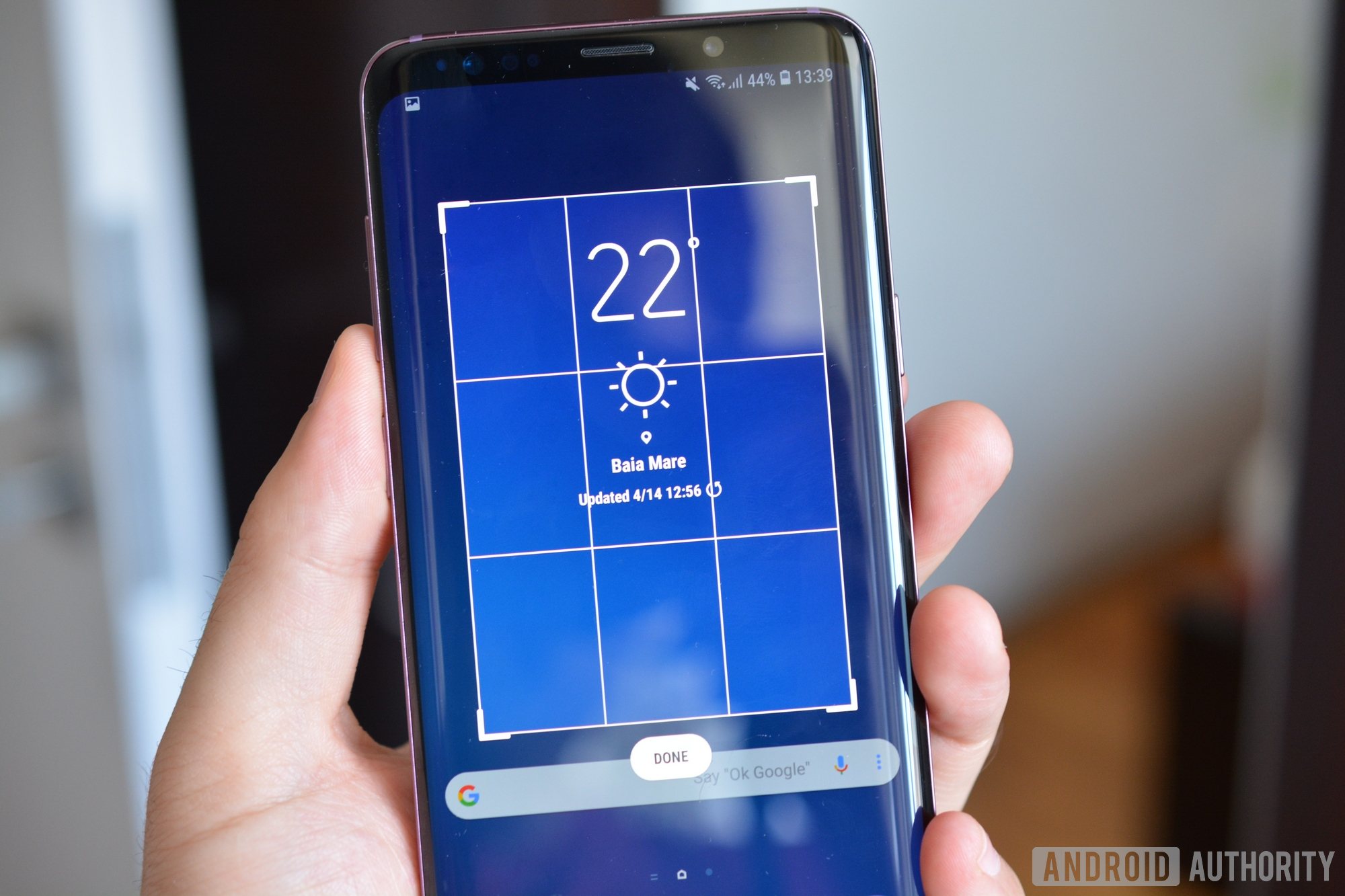 如何使用智能选择矩形进行屏幕截图Galaxy S9加上