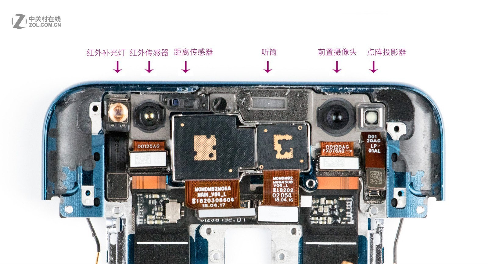 Oppo的相机/传感器外壳找到X。