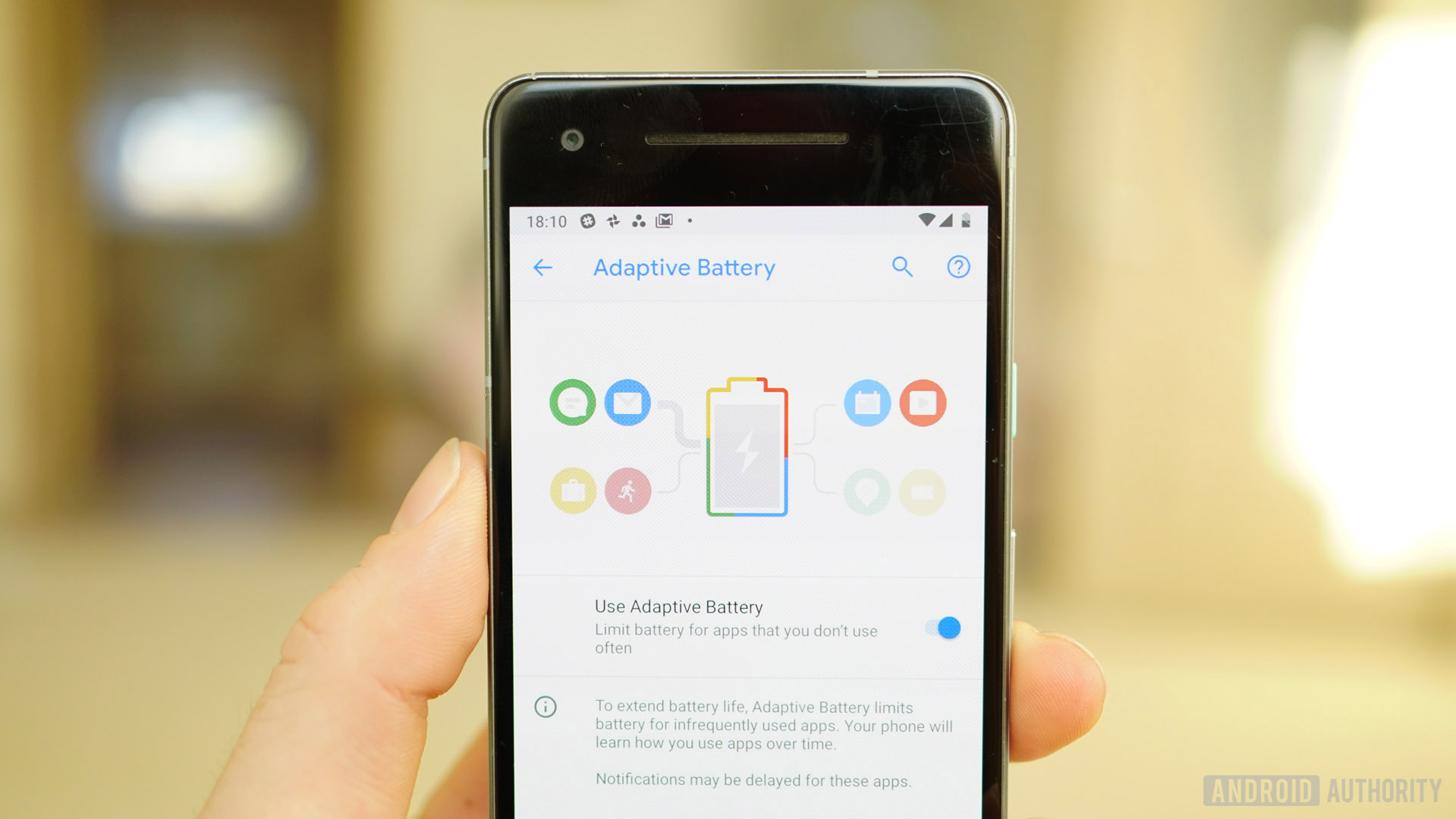 bob体育提现Android 9 PIE评论自适应电池
