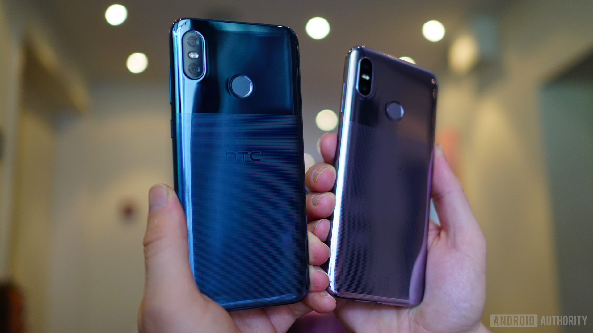 HTC U12 Life Moonlight蓝色和暮光紫色颜色