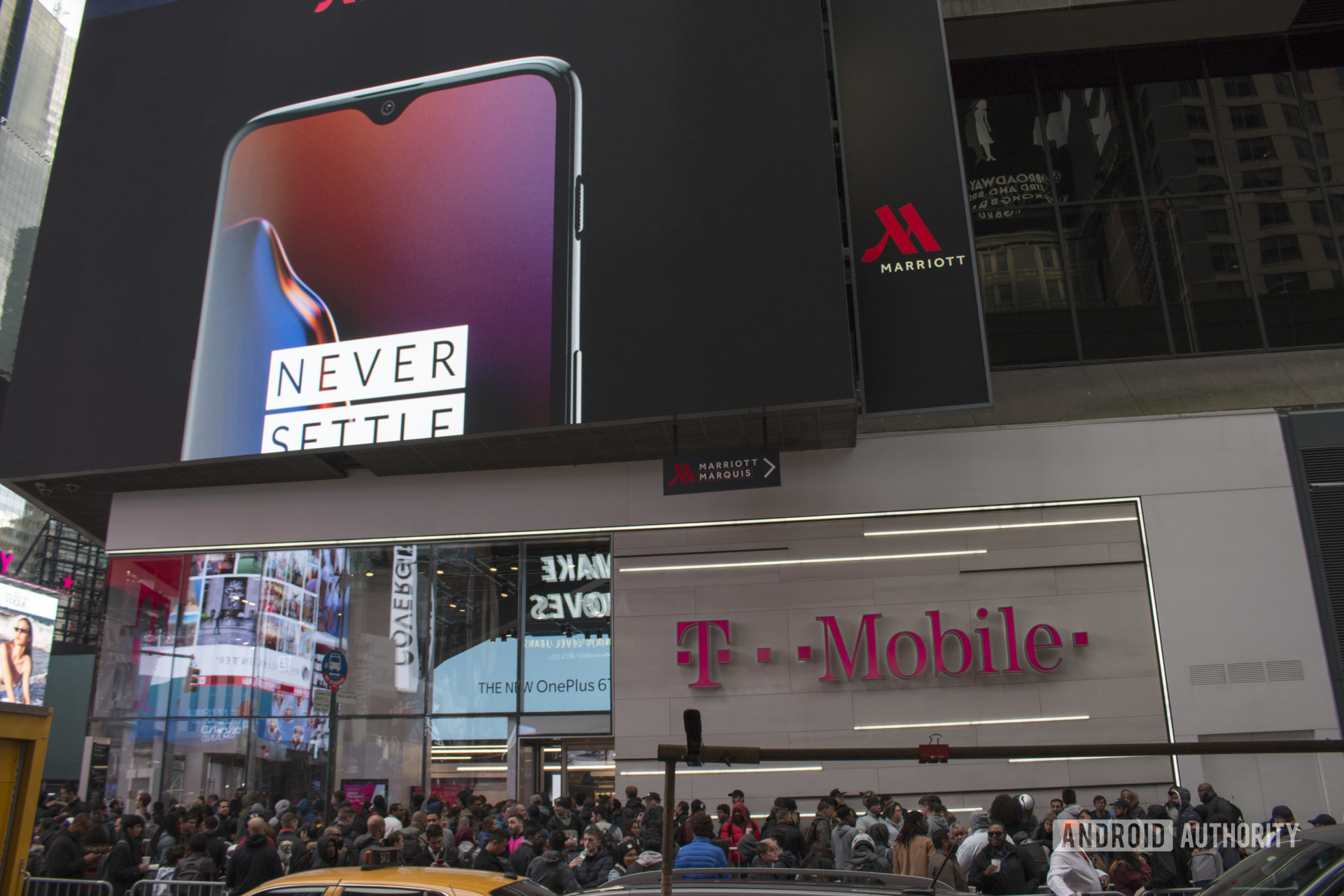 来自纽约市OnePlus 6T弹出式活动的照片。