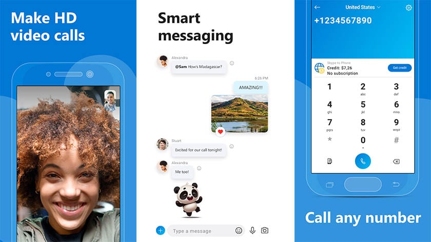 Skype  -  Snapchat等最佳应用程序