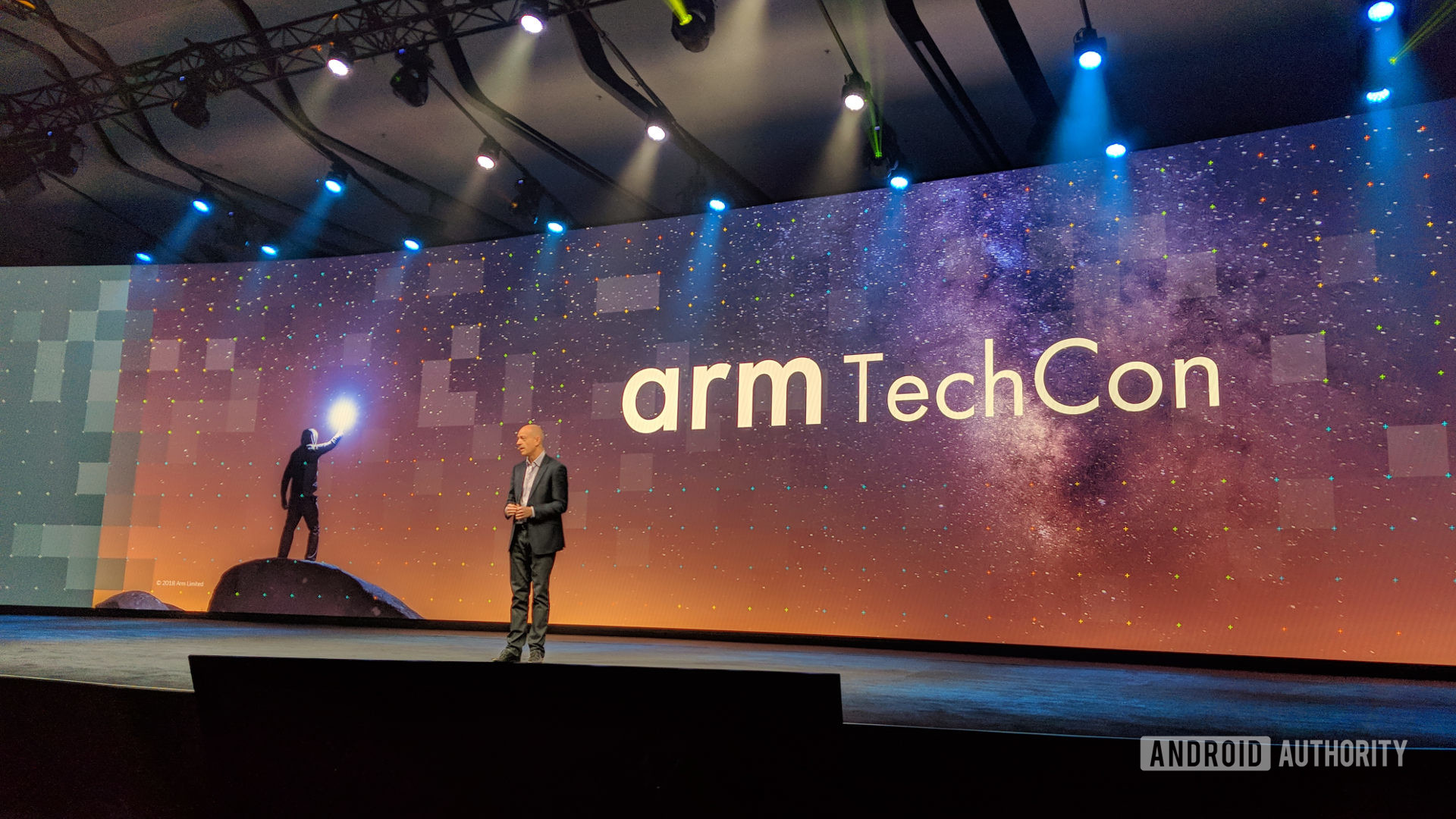 ARM TechCon 2018的ARM首席执行官Simon Segars。