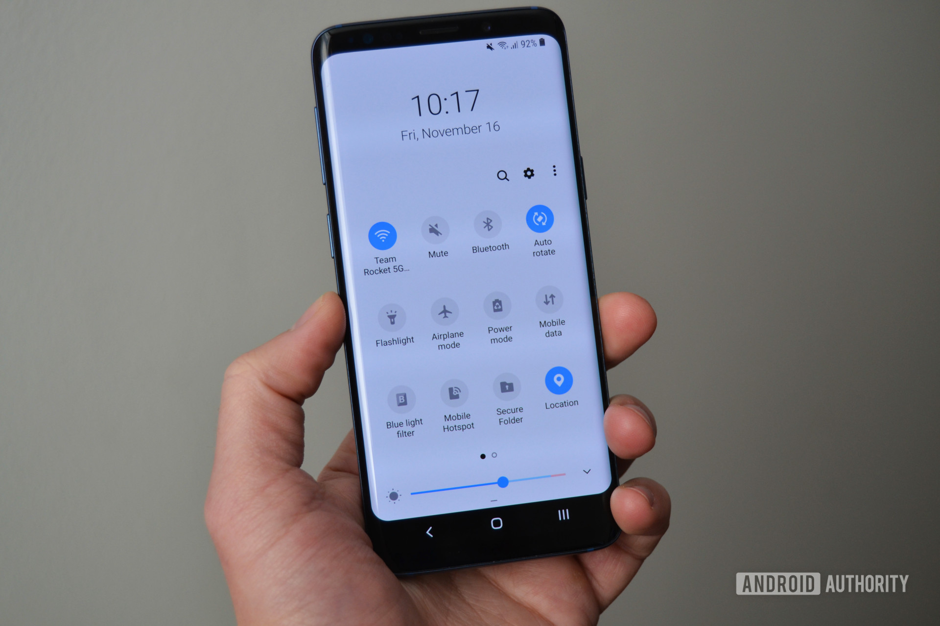 三星Galaxy S9 One UI评论快速设置