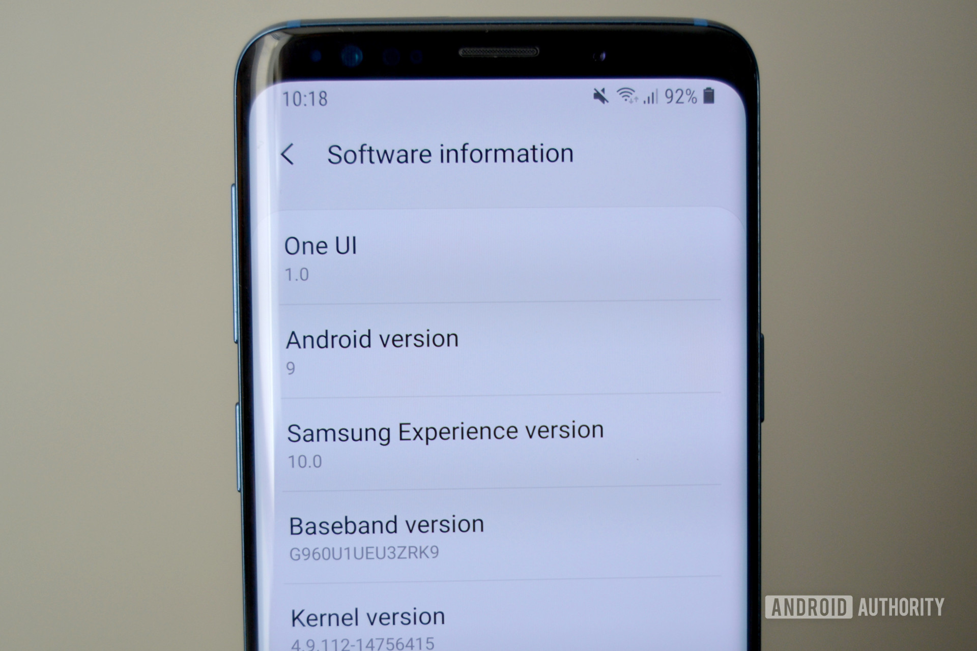三星Galaxy S9 One UI评论Android Piebob体育提现