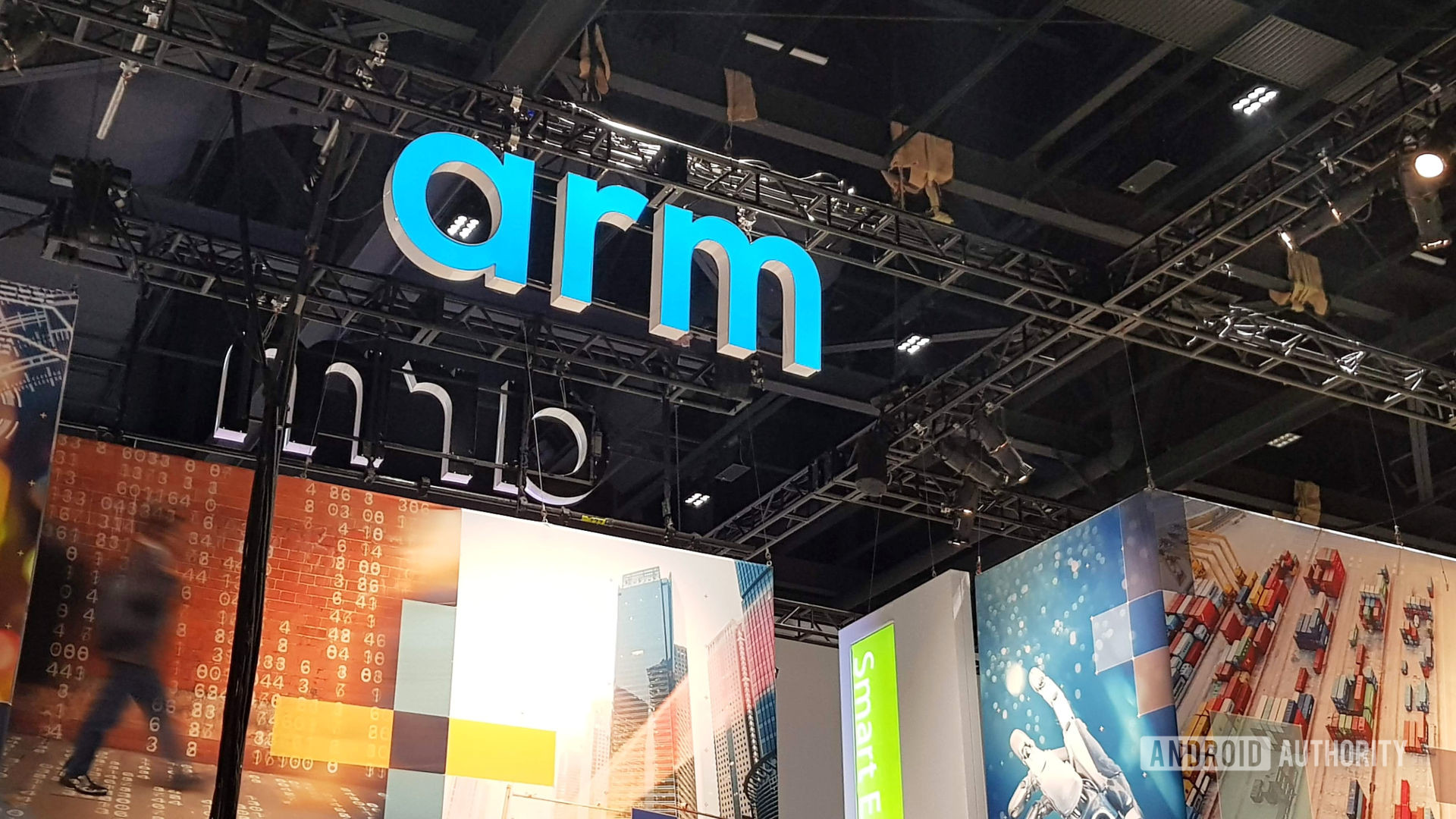 ARM TechCon 2018的ARM徽标。