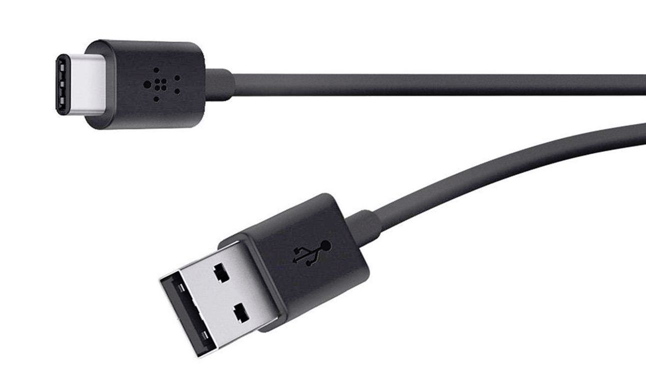 USB-C和USB端口。