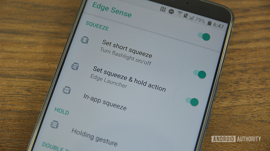 HTC Edge Sense主设置屏幕