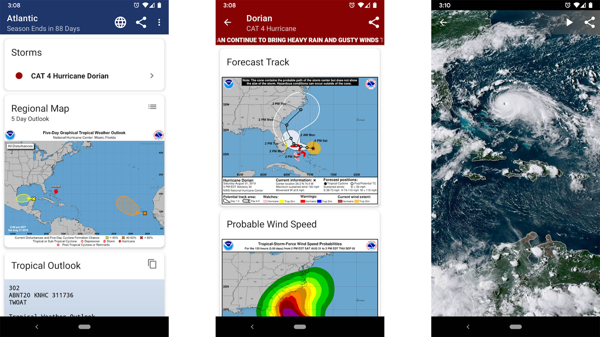 Seastorm Hurricane Tracker屏幕截图2020