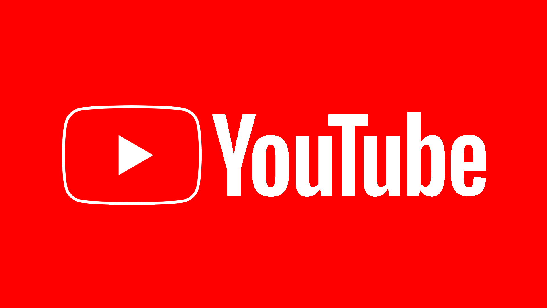 截至2019年的YouTube徽标。