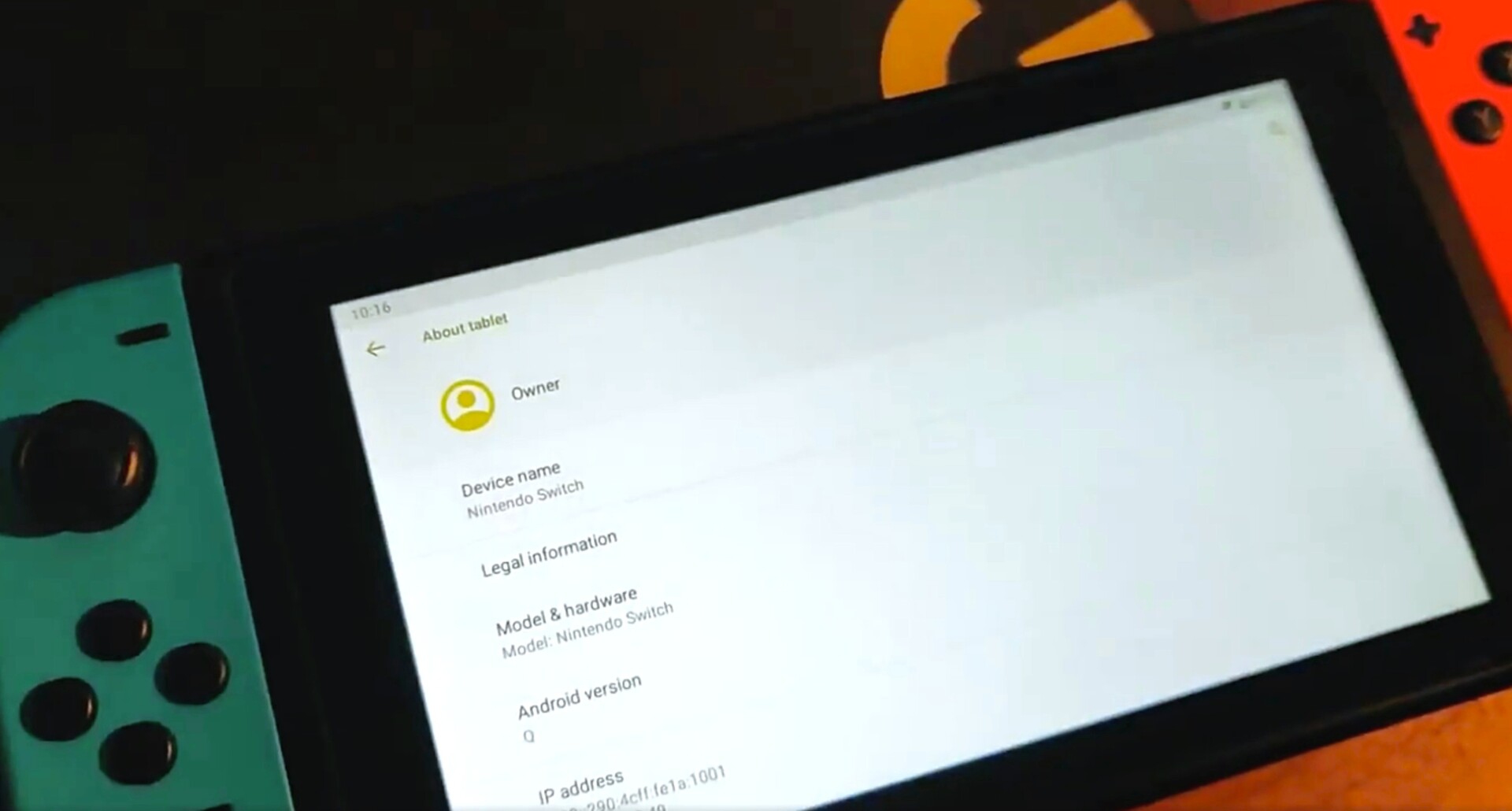 Nintendo Switch bob体育提现Android Q Mod