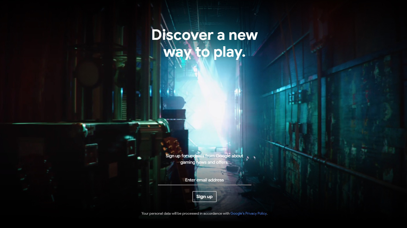 GDC 2019上可能发布Google游戏硬件的预告广告。