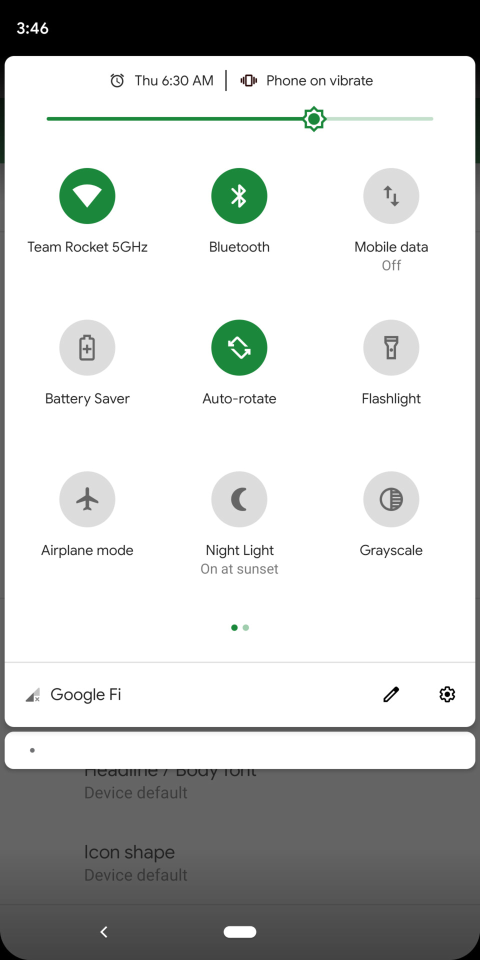 bob体育提现Android Q通知强调颜色绿色