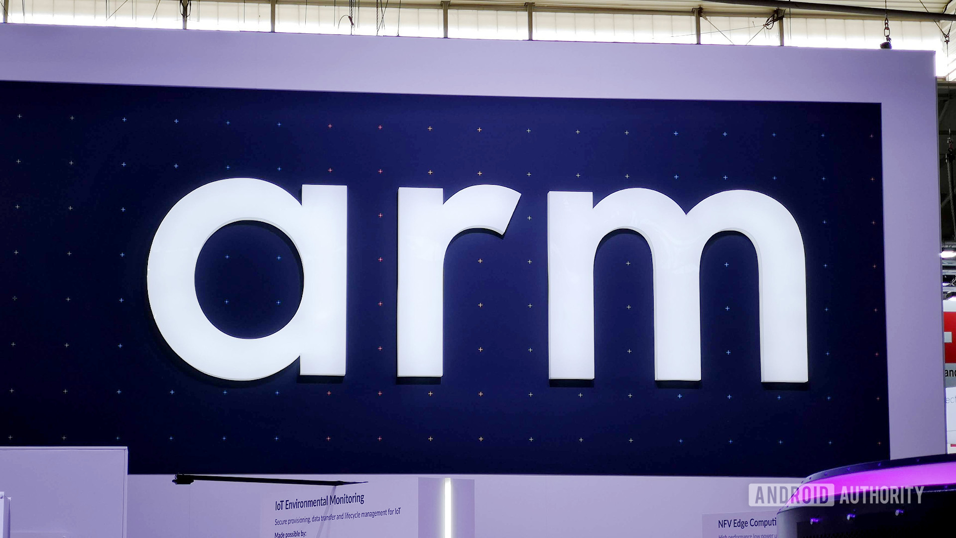 Arm Booth徽标MWC 2019