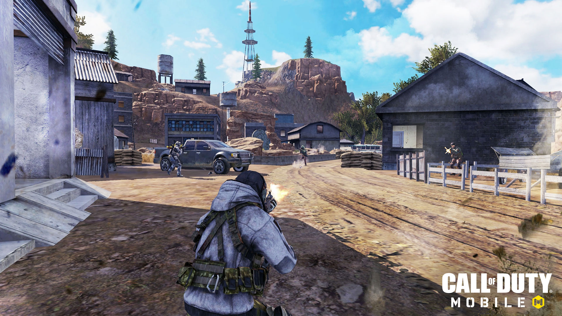 《使命召唤：莫比尔的战斗大赛模式》的屏幕截图。