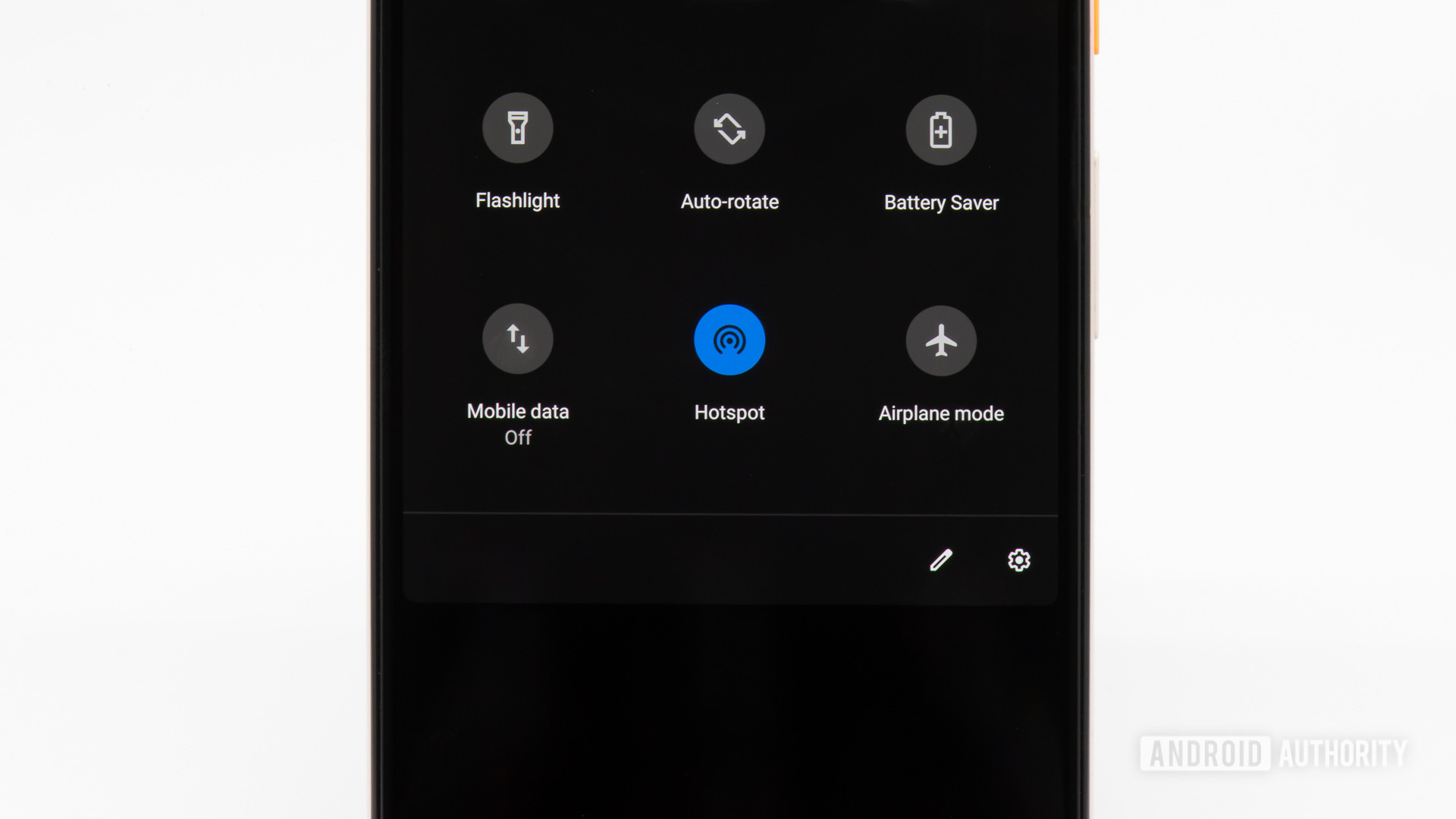 Android快速设置的移动热点按钮。bob体育提现