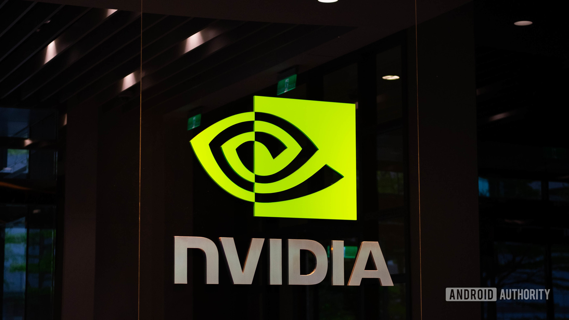 nvidia在角度内的标志