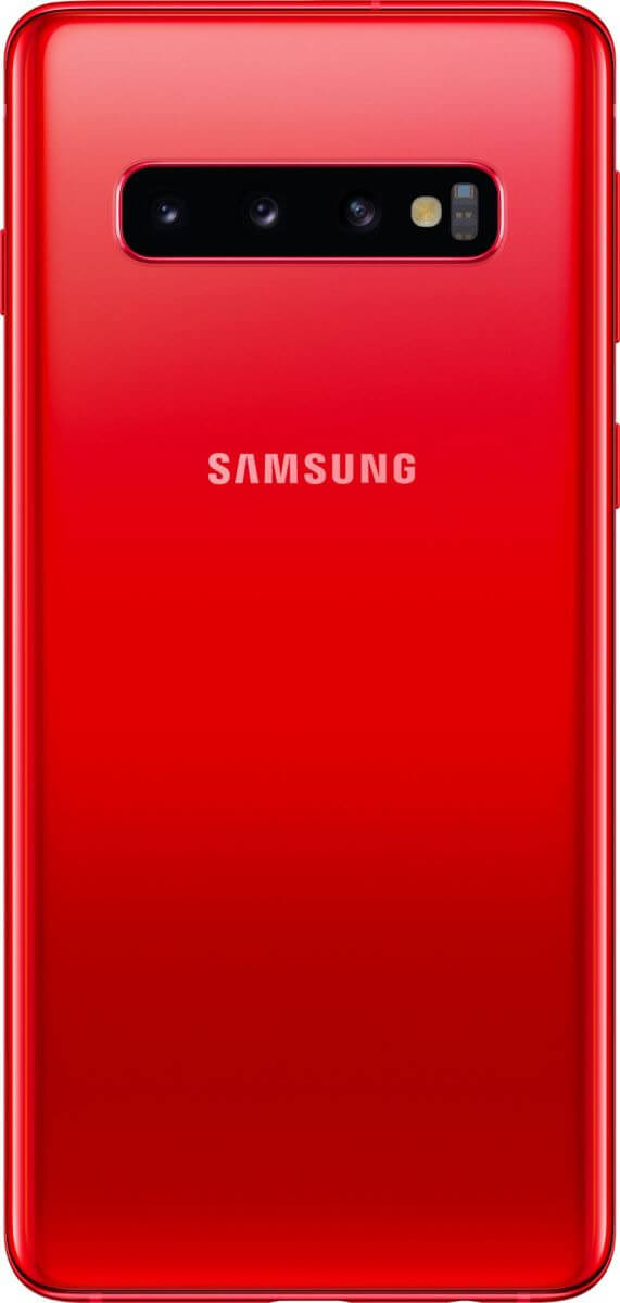三星Galaxy S10泄漏的新颜色称为红衣主教。