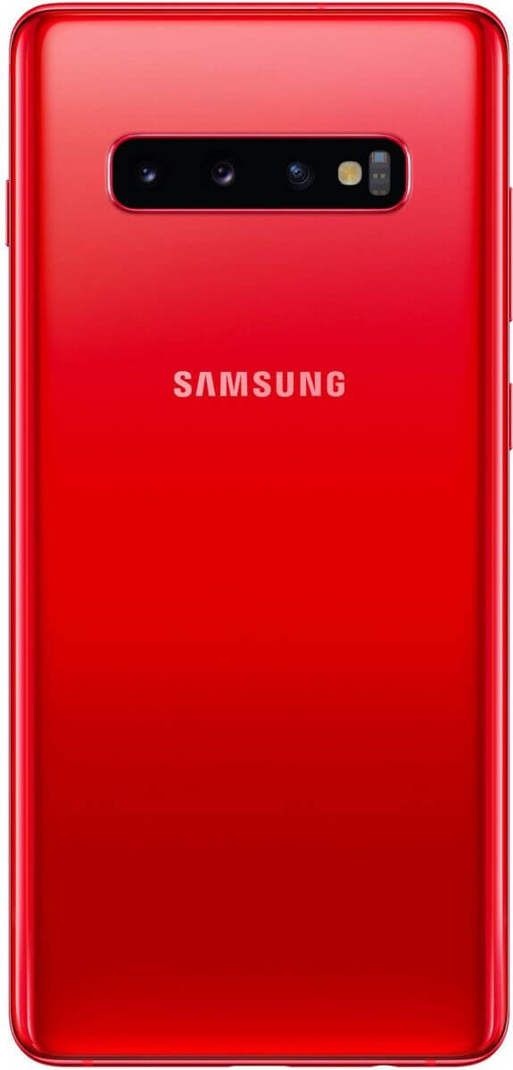 三星Galaxy S10 Plus泄漏的新颜色称为红衣主教。