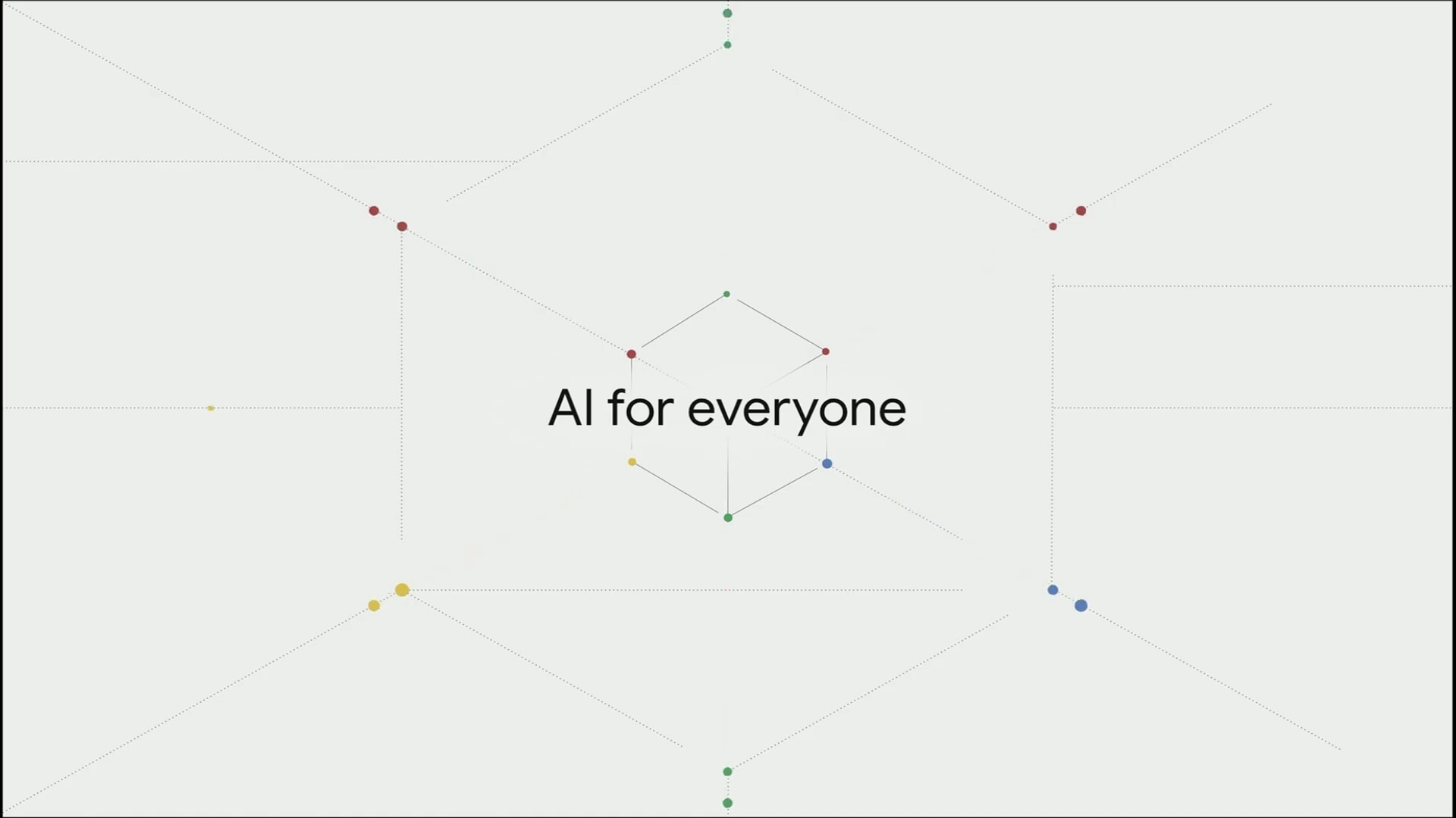 AI for everyone谷歌IO 2019截图