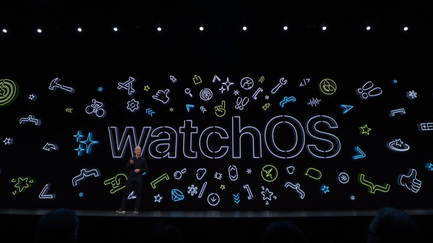 Apple WWDC 2019 WatchOS活动图片。