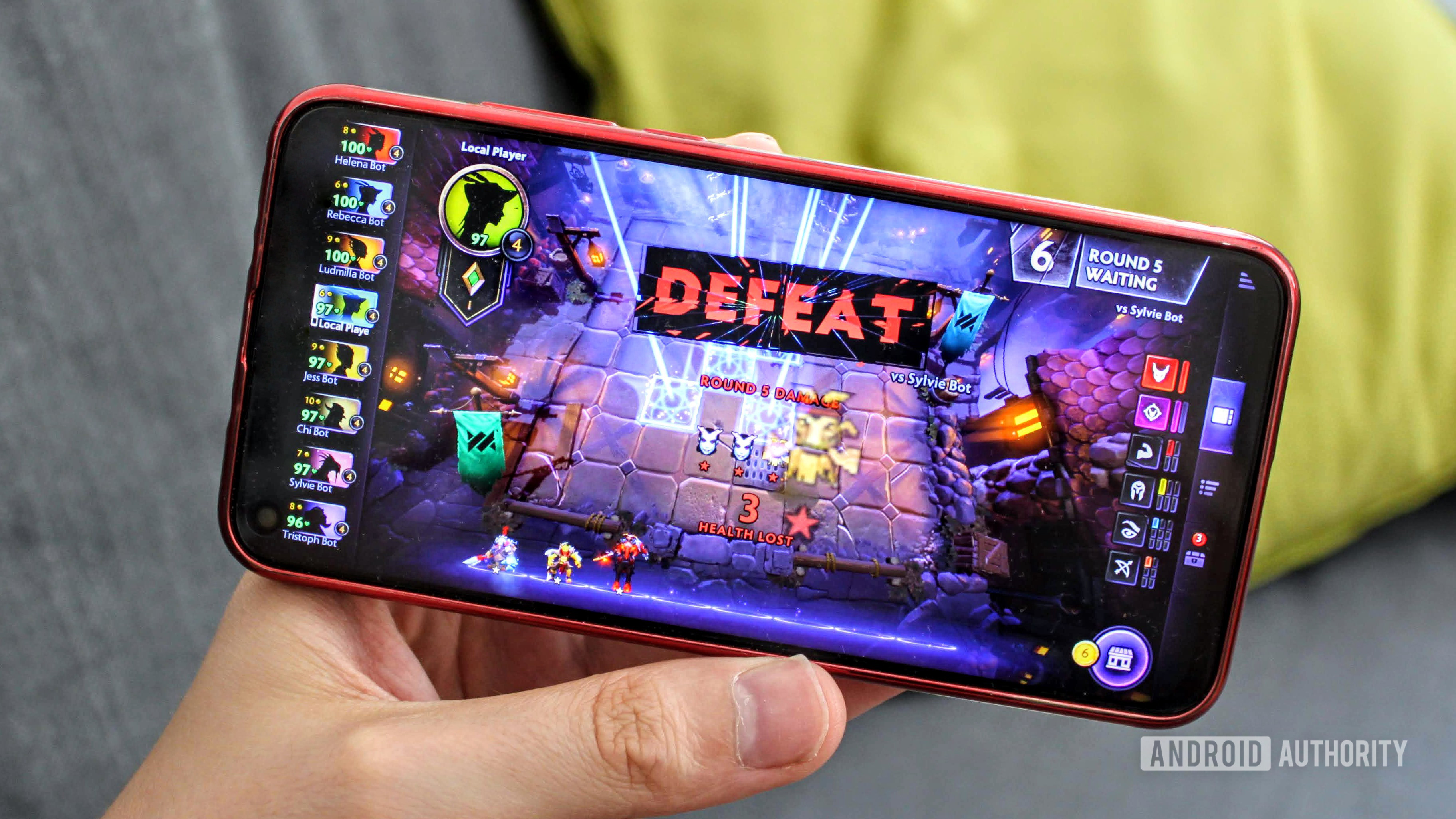 Dota在Android上的荣誉视图20bob体育提现显示了失败屏幕。