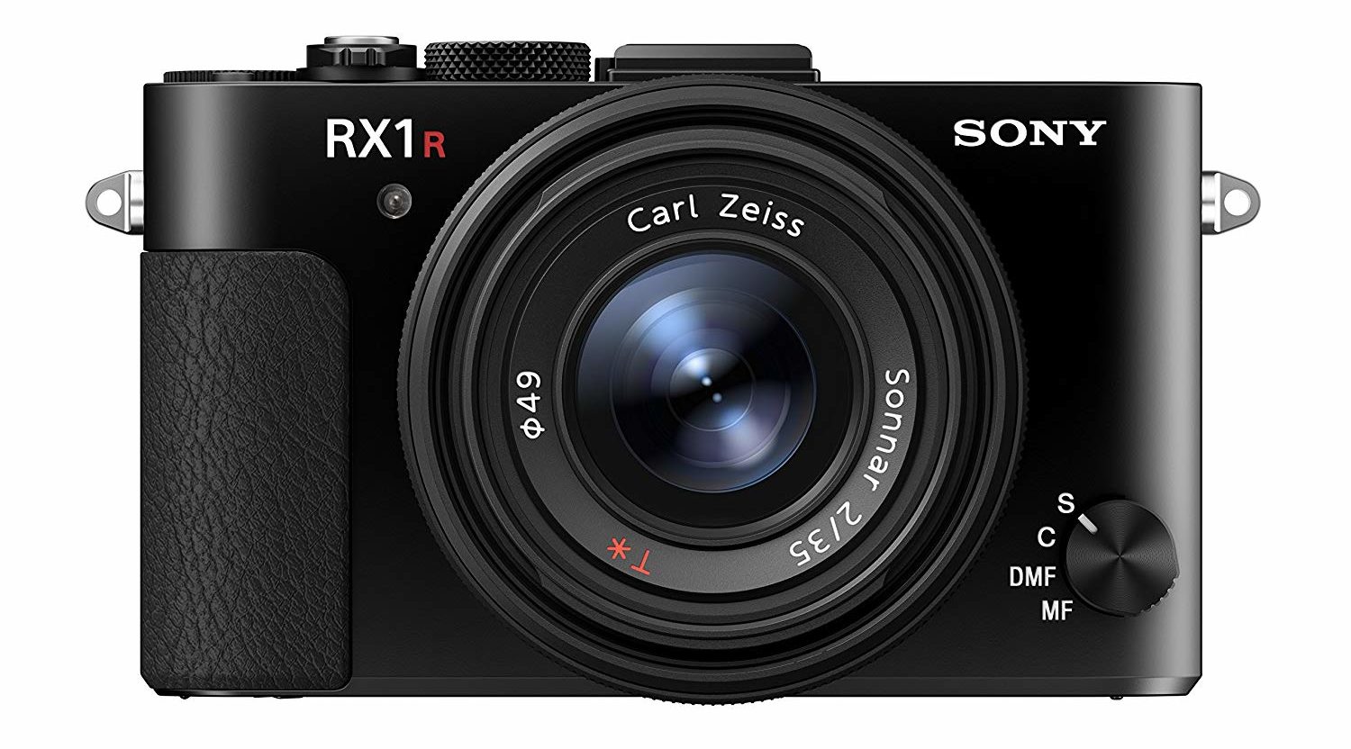 索尼RX1R II从正面看到 - 最好的尖端摄像机