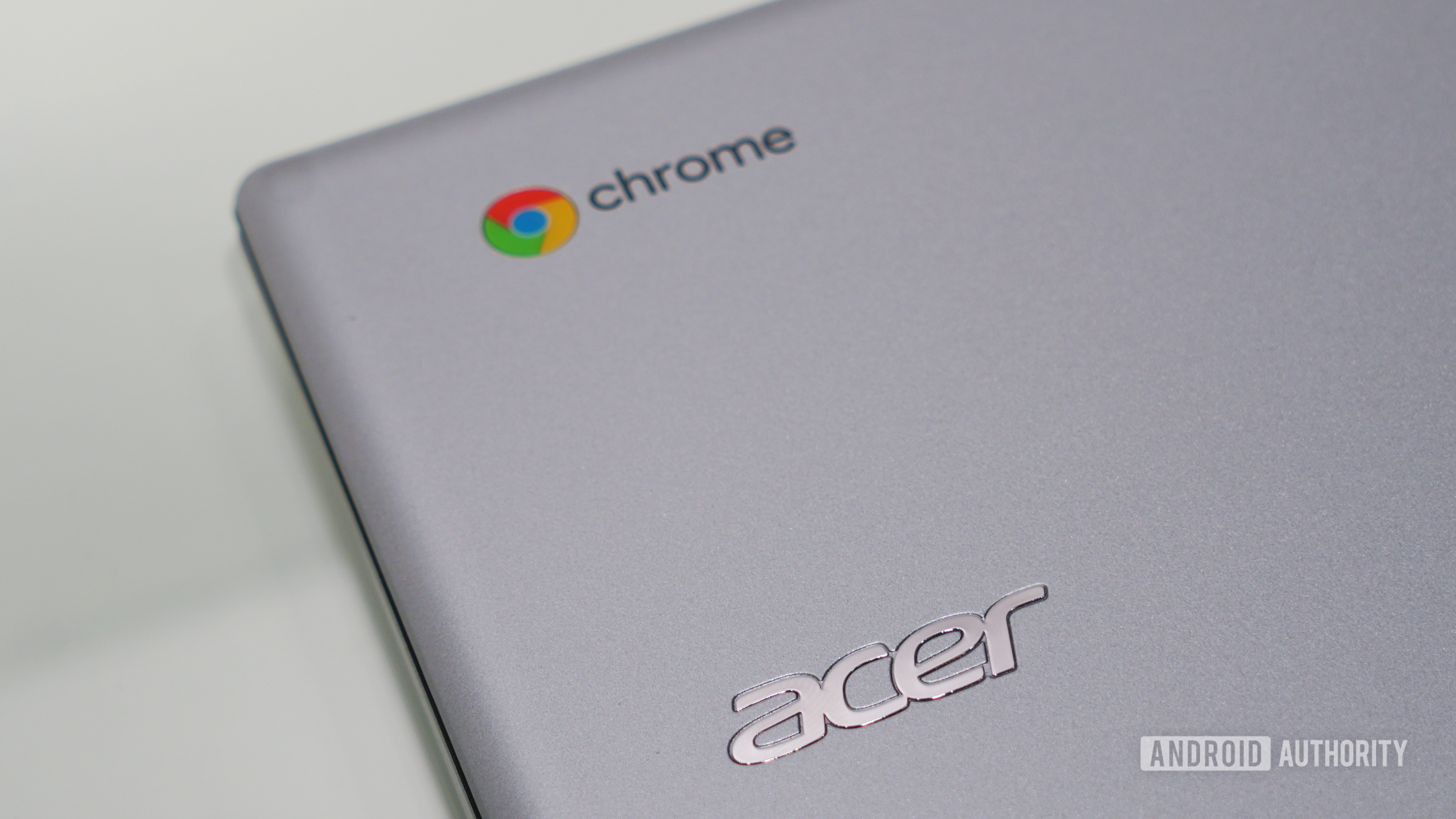 Chromebook上的Acer Chrome徽标
