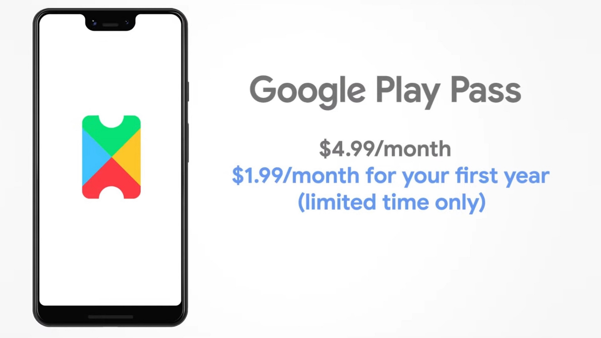 Google Play Pass定价