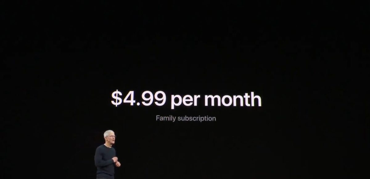 Apple TV Plus价格