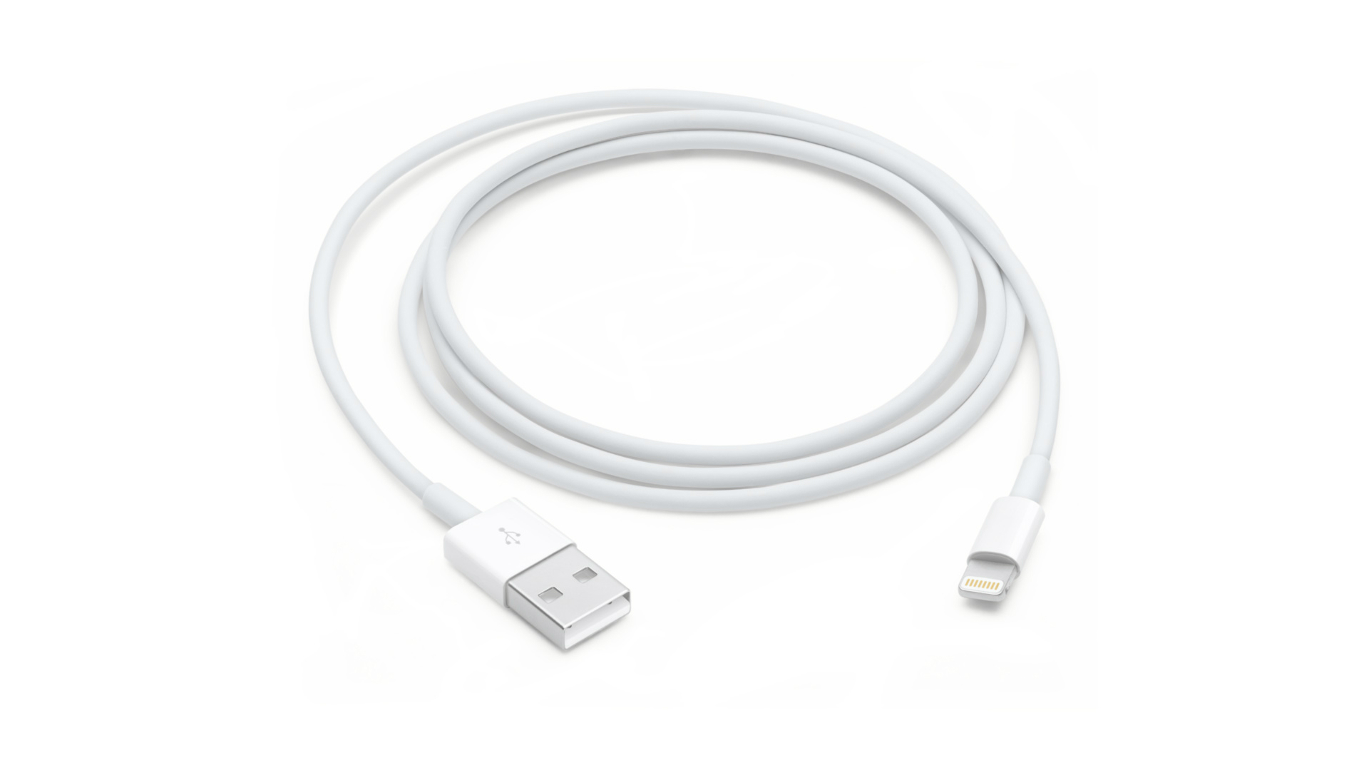 苹果闪电到USB电缆