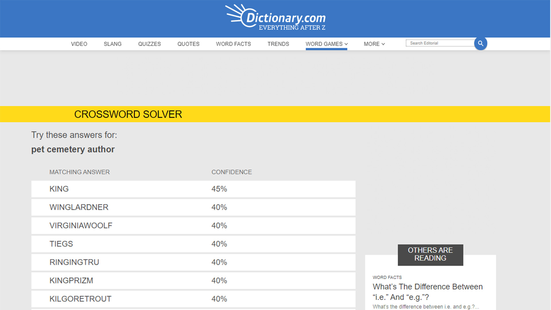 dictionaryDotcom网站截求器屏幕截图