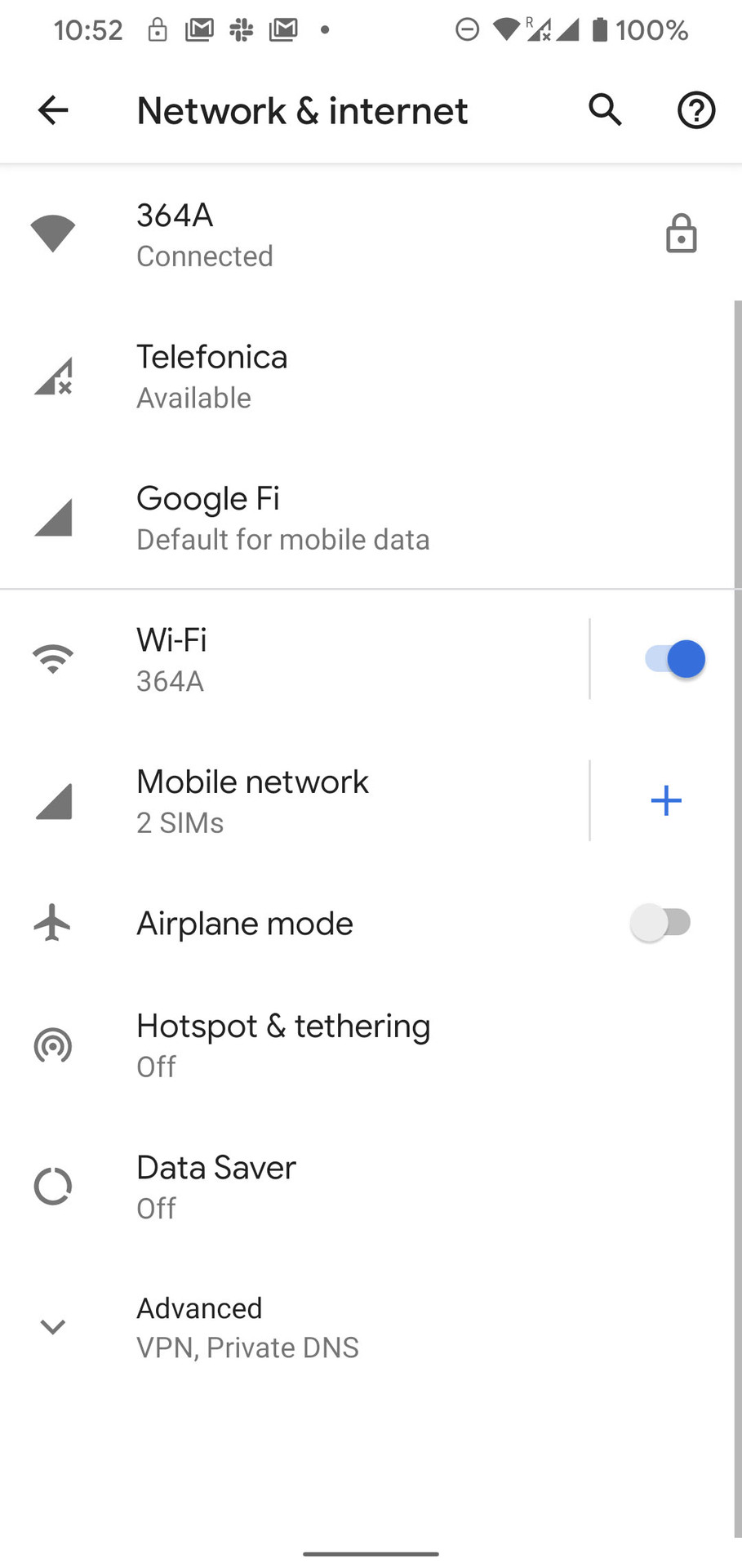 Google Pixel 4双SIM SIM卡双待机网络设置
