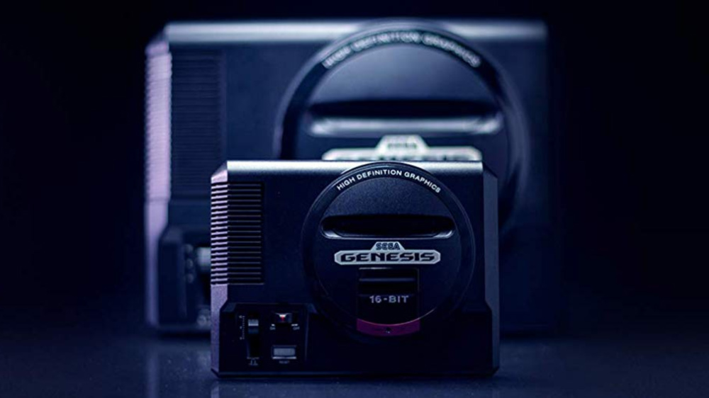 Sega Genesis Mini Press渲染