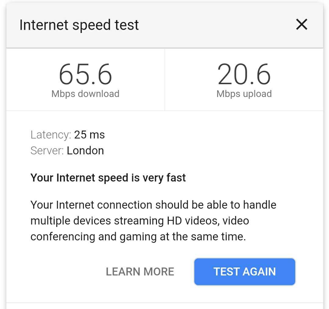 Google WiFi速度测试3