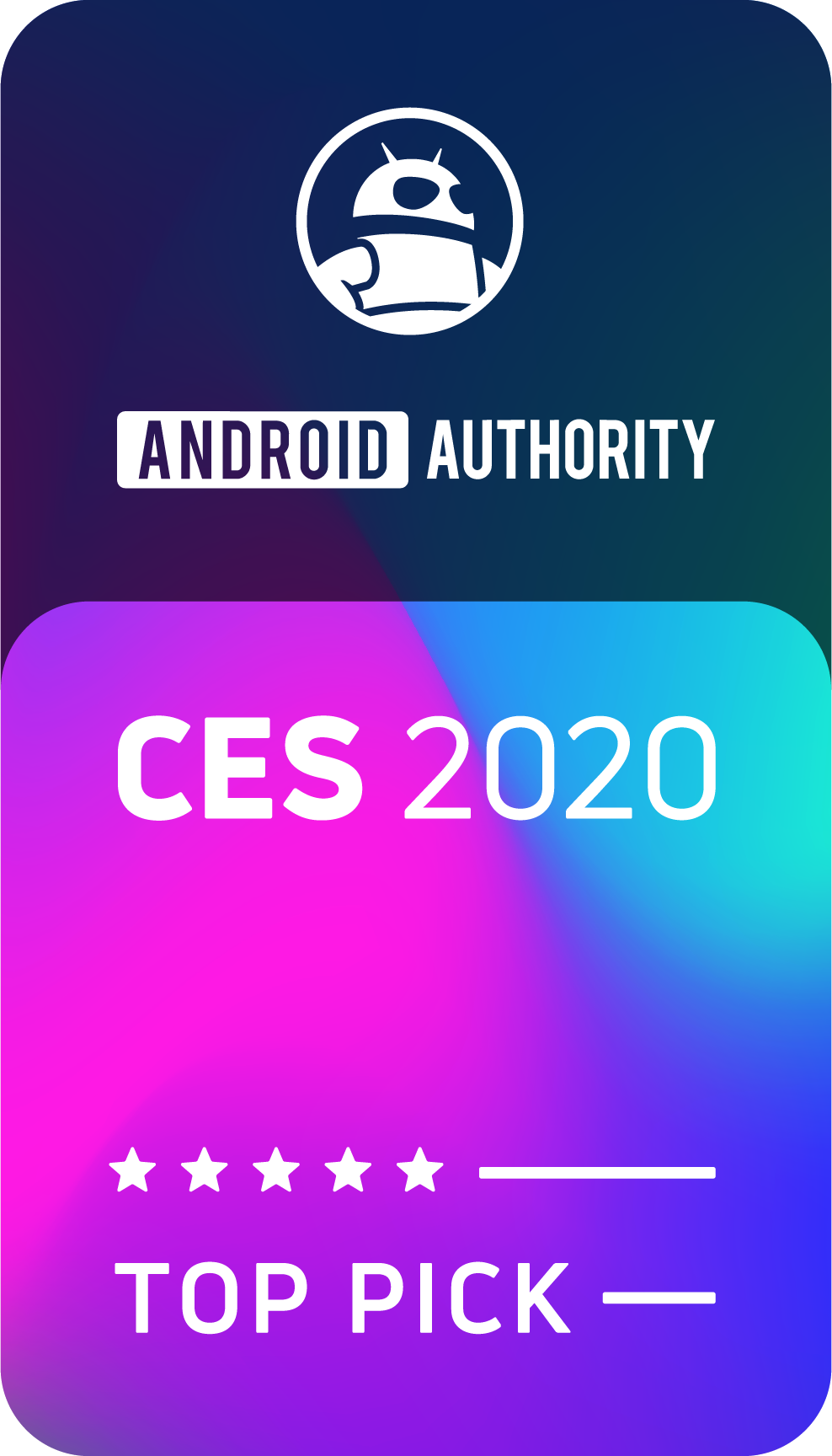 bob体育提现bob哪个彩靠谱Android Authority CES 2020顶级选秀徽章